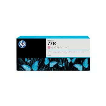 HP 771C 775 ml Light Magenta DesignJet tintes kasetne