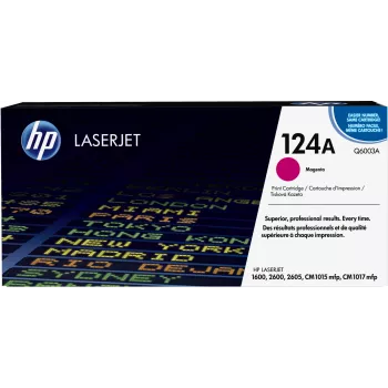 HP 124A Magenta Original LaserJet Tonera Kasetne, 2000 lappuses, Magenta, 1 gab.