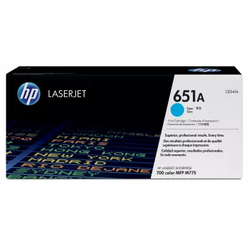 HP 651A Ciānas oriģinālā LaserJet tonera kasetne, 16000 lapas, Ciāna, 1 gab.