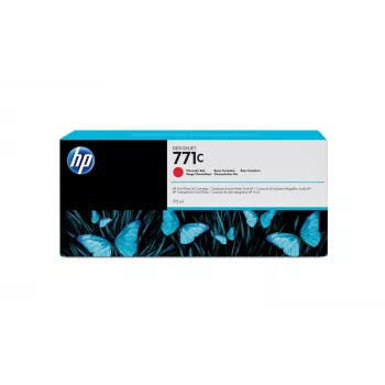 HP 771C 775 ml Chromatic Red tintas kasetne DesignJet