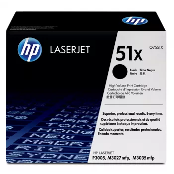 HP 51X High Yield Black Original LaserJet Toner Kasetne
