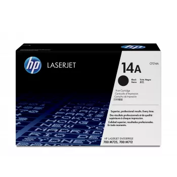 HP 14A melns oriģināls lāzerprintera tonera kasetne, 10000 lapas, Melns, 1 gab.