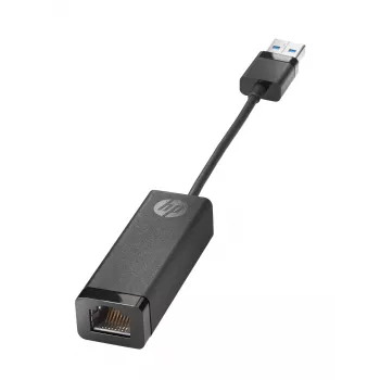 HP USB 3.0 uz Gigabit RJ45 Adapteris G2, vadu, USB, Ethernet, melns