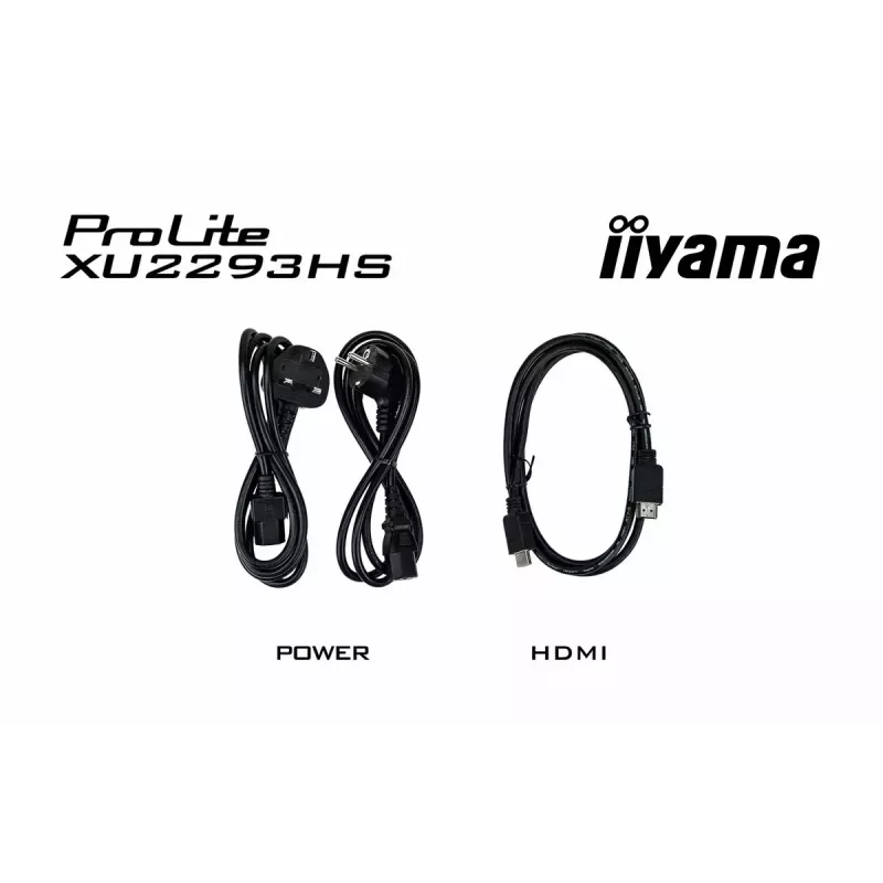 iiyama ProLite XU2293HS-B6 monitors 54.6 cm (21.5 collas) 1920 x 1080 pikseļi Full HD LED Melns