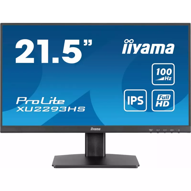 iiyama ProLite XU2293HS-B6 monitors 54.6 cm (21.5 collas) 1920 x 1080 pikseļi Full HD LED Melns