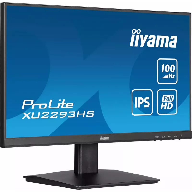 iiyama ProLite XU2293HS-B6 monitors 54.6 cm (21.5 collas) 1920 x 1080 pikseļi Full HD LED Melns