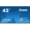 iiyama PROLITE LE4341S-B2 digitālās izkārtnes plakanais panelis 108 cm (42,5 collas) LCD 350 cd/m² Full HD Melns 18/7