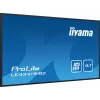 iiyama PROLITE LE4341S-B2 digitālās izkārtnes plakanais panelis 108 cm (42,5 collas) LCD 350 cd/m² Full HD Melns 18/7