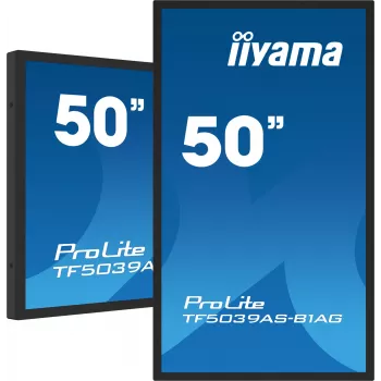 Iiyama TF5039AS-B1AG 49,5 collu 4K Ultra HD LED skārienekrāna monitors
