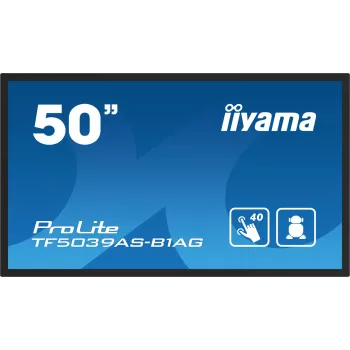 Iiyama TF5039AS-B1AG 49,5 collu 4K Ultra HD LED skārienekrāna monitors
