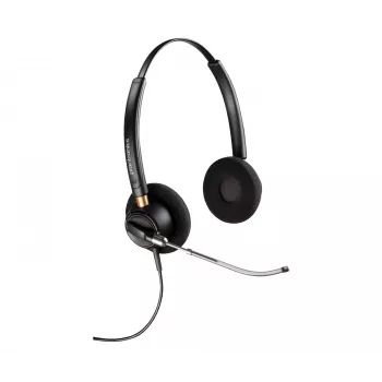 HP Poly EncorePro 520V divkanālu austiņas ar VoiceTube + Quick Disconnect