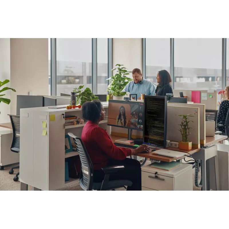 HP Poly Blackwire 3310 Monaural Microsoft Teams sertificētas austiņas ar USB-C, 3.5 mm ligzdu un USB-C/A adapteri
