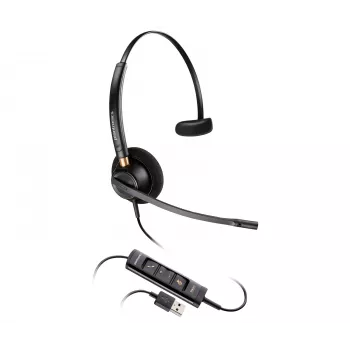 HP Poly EncorePro 515 Microsoft Teams sertificēts monoauralais austiņu komplekts ar USB-A