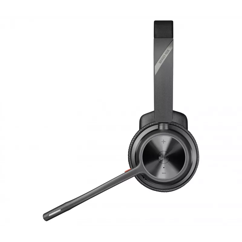 HP Poly Voyager 4310 Microsoft Teams sertificēta bezvadu austiņa ar USB-C uztvērēju BT700