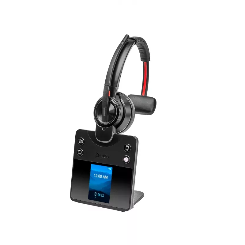 HP Poly Savi 8410 Office Monaural DECT 1880-1900 MHz austiņas ar Microsoft Teams sertifikātu