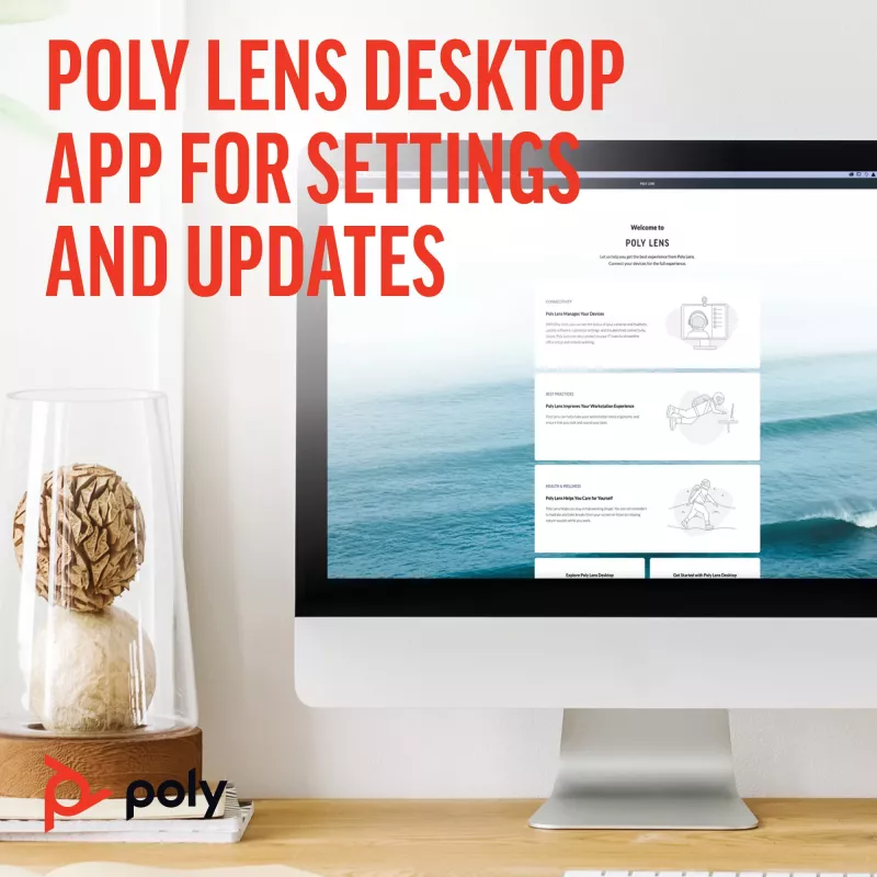 HP Poly Sync 40 Microsoft Teams sertificēts skaļrunis, sudraba krāsa