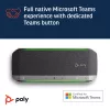 HP Poly Sync 40 Microsoft Teams sertificēts skaļrunis, sudraba krāsa