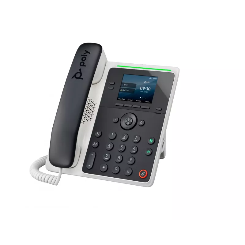 HP Poly Edge E100 IP telefons ar PoE atbalstu, IPS, 320 x 240 pikseļi, 4:3