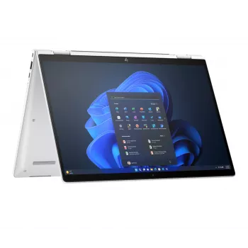 HP Elite x360 1040 G11 Intel Core Ultra 7 155H hibrīdklēpjdators (2-in-1) 35,6 cm (14 collu) skārienekrāns 2.8K 32 GB LPDDR5x-SDRAM 1 TB SSD Wi-Fi 7 (802.11be) Windows 11 Pro AI PC sudraba