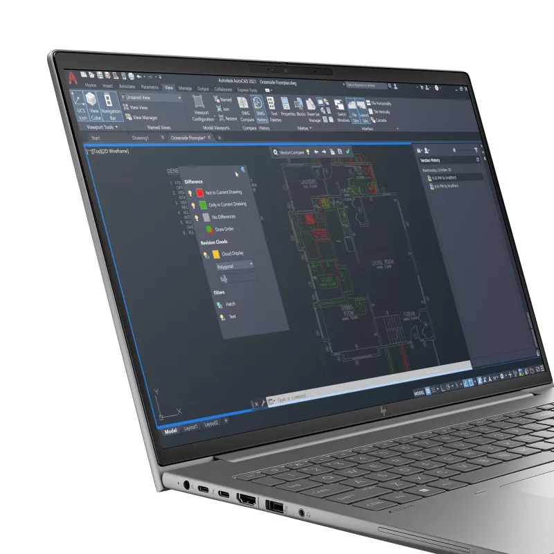 HP ZBook Power G11 mobilā darbstacija, 16 collu WQXGA, Intel Core Ultra 7 155H, 32 GB DDR5, 1 TB SSD, NVIDIA RTX A1000, Wi-Fi 6E, Windows 11 Pro