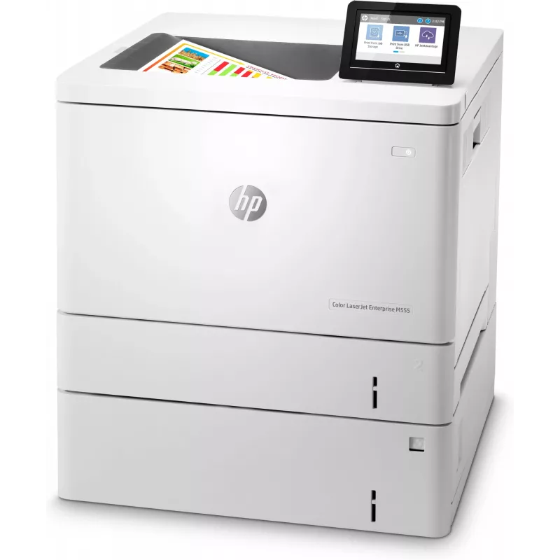 HP Color LaserJet Enterprise M555x, lāzerkrāsu printeris, A4, 38 lpp/min, duplekss