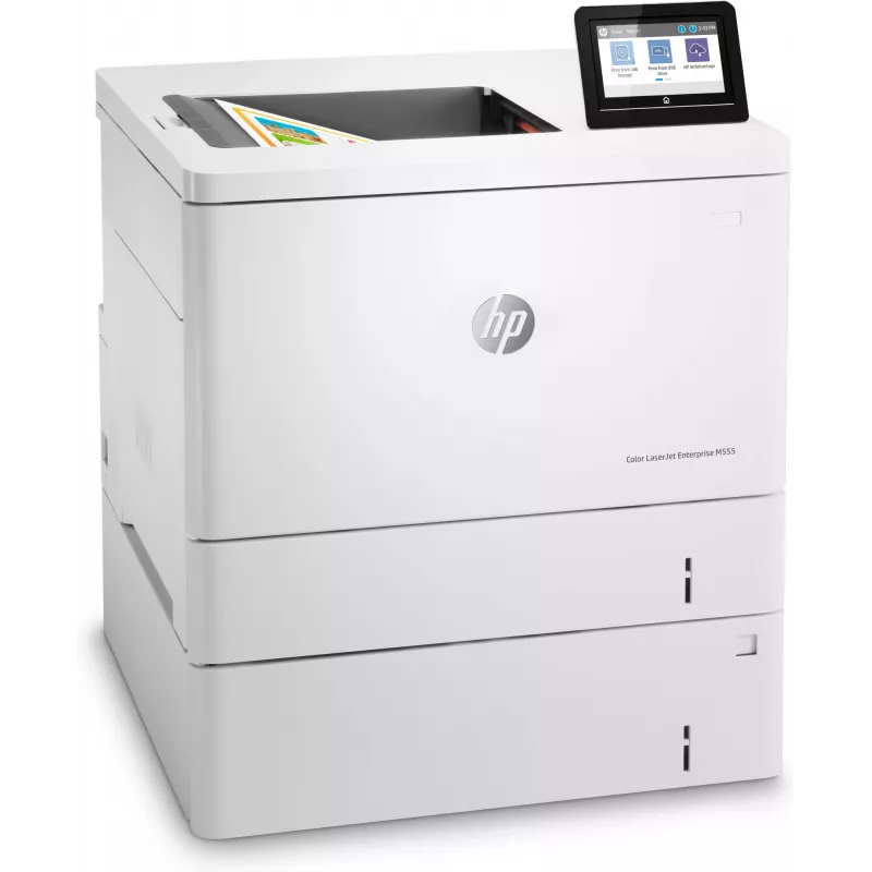 HP Color LaserJet Enterprise M555x, lāzerkrāsu printeris, A4, 38 lpp/min, duplekss