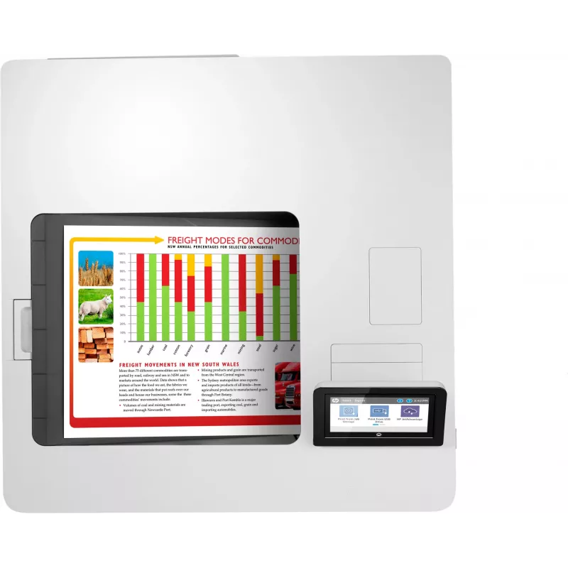 HP Color LaserJet Enterprise M555x, lāzerkrāsu printeris, A4, 38 lpp/min, duplekss