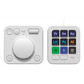 LOGITECH Mx Creative Console Pale Grey - Emea28i-935