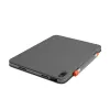 LOGITECH Folio Touch aizmugurgaismota tastatūra ar skārienpaliktni Oxford Grey iPad Air (4. paaudze) Deutsch Qwertz