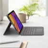 LOGITECH Folio Touch aizmugurgaismota tastatūra ar skārienpaliktni Oxford Grey iPad Air (4. paaudze) Deutsch Qwertz