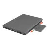 LOGITECH Folio Touch aizmugurgaismota tastatūra ar skārienpaliktni Oxford Grey iPad Air (4. paaudze) Deutsch Qwertz