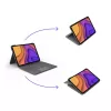 LOGITECH Folio Touch aizmugurgaismota tastatūra ar skārienpaliktni Oxford Grey iPad Air (4. paaudze) Deutsch Qwertz