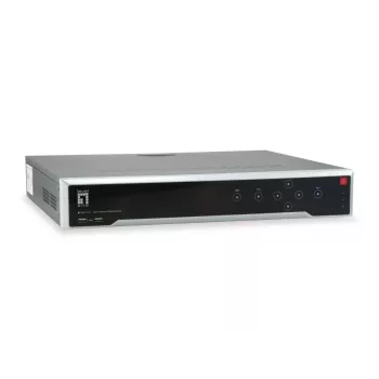 LevelOne NVR-1332 4-baiļu tīkla video ierakstītājs H265 32 kanāli 3840x2160