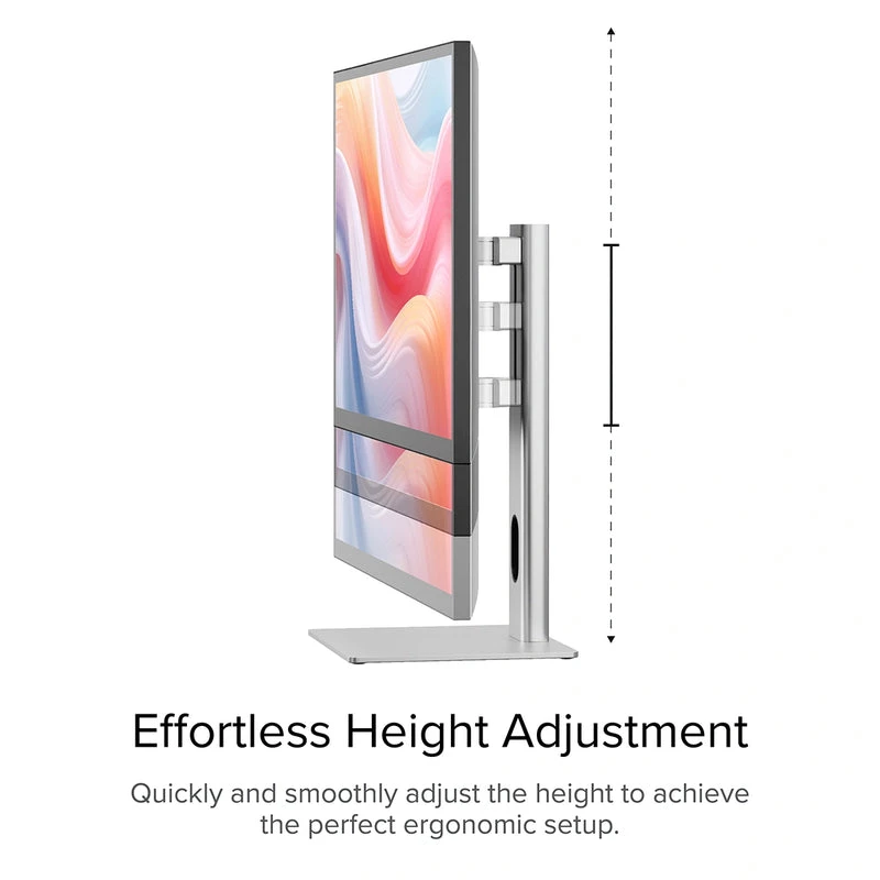 ALOGIC Clarity Pro 27 inch 4K UHD monitors ar 65W PD un iebūvētu tīmekļa kameru