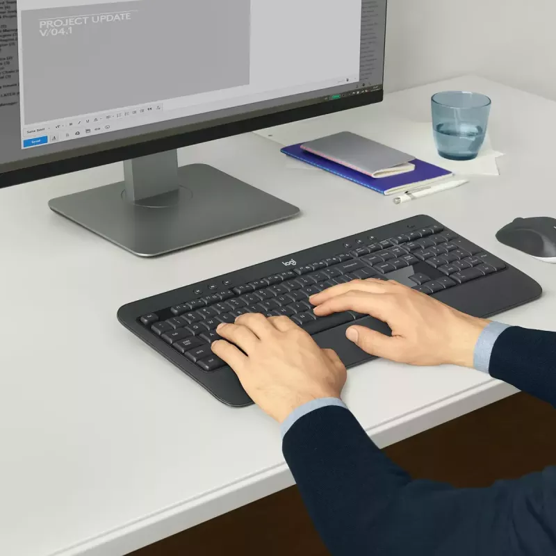 LOGITECH MK540 Advanced bezvadu tastatūras un peles komplekts - AZERTY (Beļģijas)