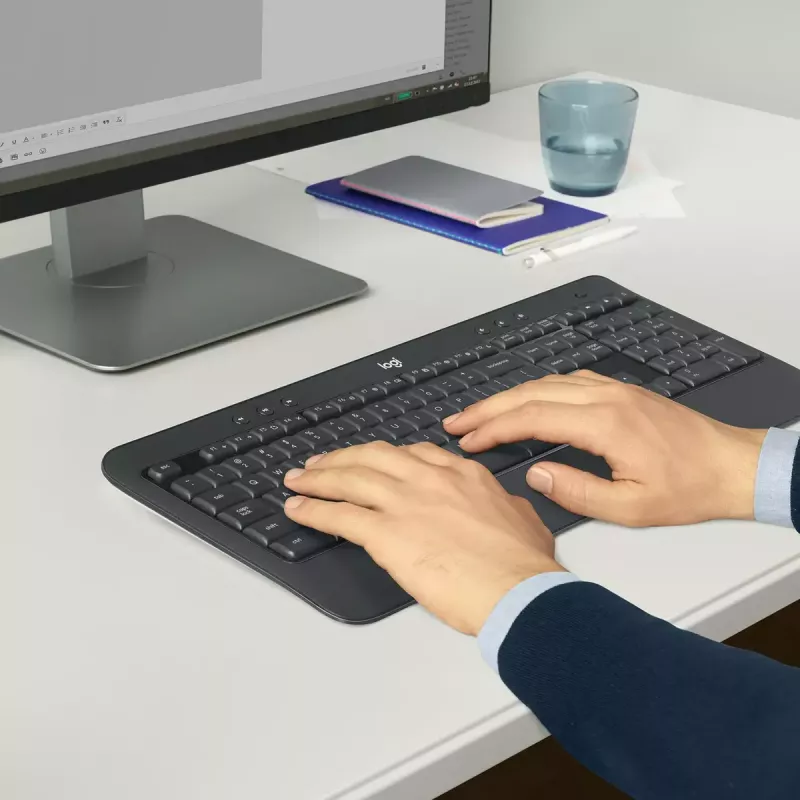 LOGITECH MK540 Advanced bezvadu tastatūras un peles komplekts - AZERTY (Beļģijas)