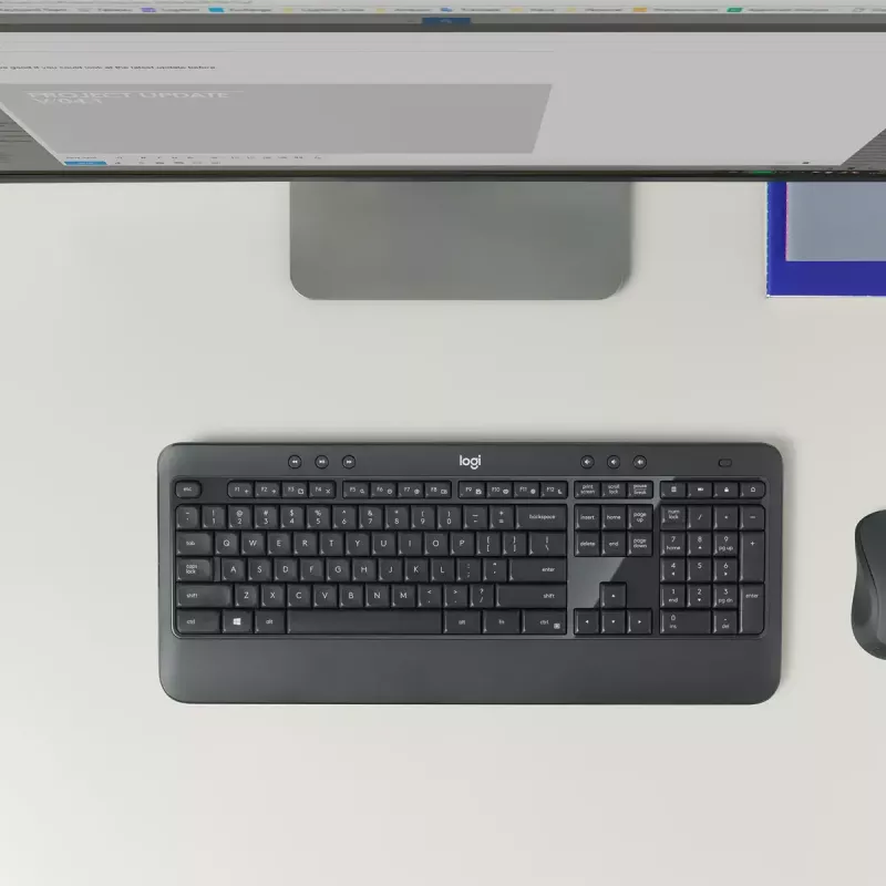 LOGITECH MK540 Advanced bezvadu tastatūras un peles komplekts - AZERTY (Beļģijas)