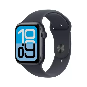 APPLE Watch SE 3 GPS 44mm Pusnakts alumīnija korpuss ar Sporta siksniņu S/M - Pusnakts