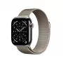 APPLE Watch Series 11 GPS + Cellular 42mm dabīga titāna korpuss ar dabīgu Milānas cilpu
