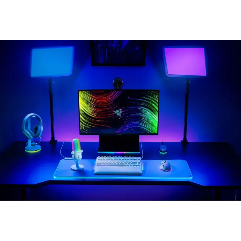 PC mikrofons Razer Seiren V3 Chroma White
