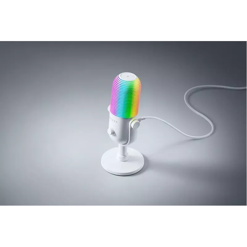 PC mikrofons Razer Seiren V3 Chroma White