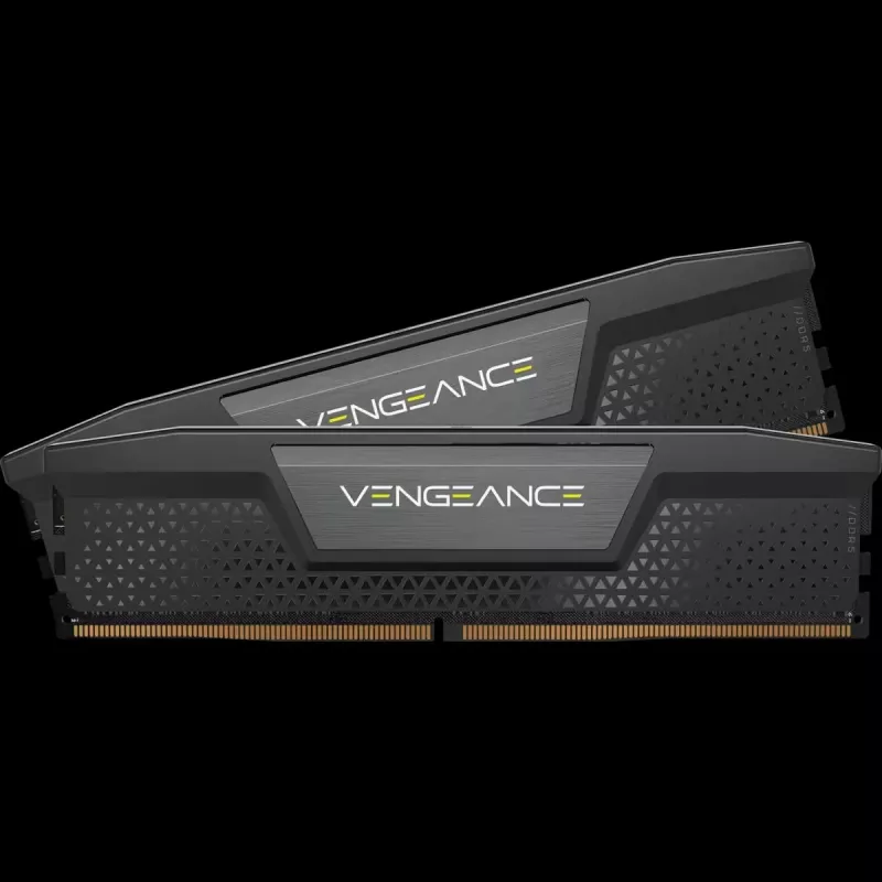 CORSAIR Vengeance 32GB (2x16GB) DDR5 6400MHz CL36 atmiņas komplekts - Melns