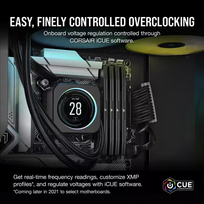 CORSAIR Vengeance 32GB (2x16GB) DDR5 6400MHz CL36 atmiņas komplekts - Melns