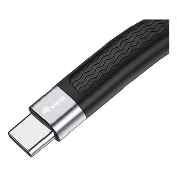 Equip 128410 USB4 Gen 3x2 USB-C kabelis 0.13 m Melns