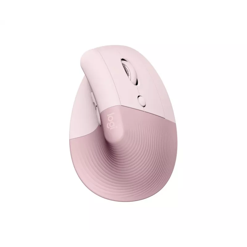 LOGITECH Lift Labā Rokas Bezvadu Pele Roza / Tumši Roza