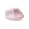 LOGITECH Lift Labā Rokas Bezvadu Pele Roza / Tumši Roza