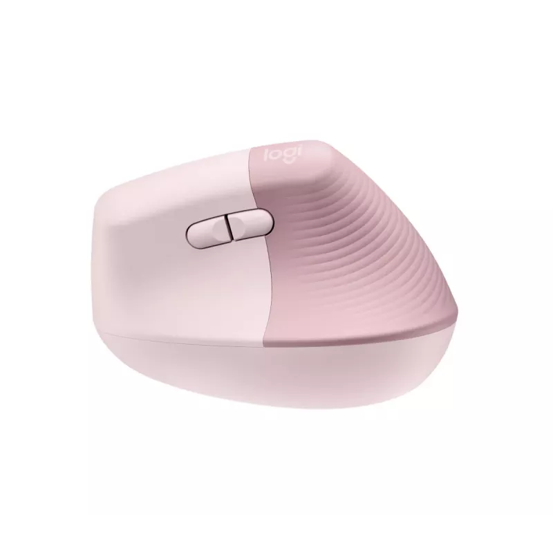 LOGITECH Lift Labā Rokas Bezvadu Pele Roza / Tumši Roza