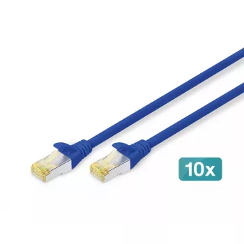 Tīkla kabelis Digitus CAT 6A S/FTP RJ-45 3m Zils