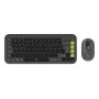Bezvadu tastatūra un pele Logitech POP Icon Combo Mini Bluetooth QWERTZ Vācu