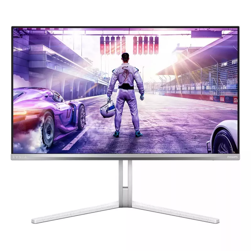 Philips Evnia 8000 27M2N8500/00 dators monitors 67,3 cm (26,5 collu) 2560 x 1440 pikseļi Quad HD QD-OLED Balts